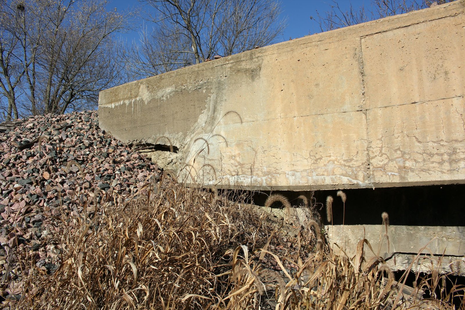 West abutment